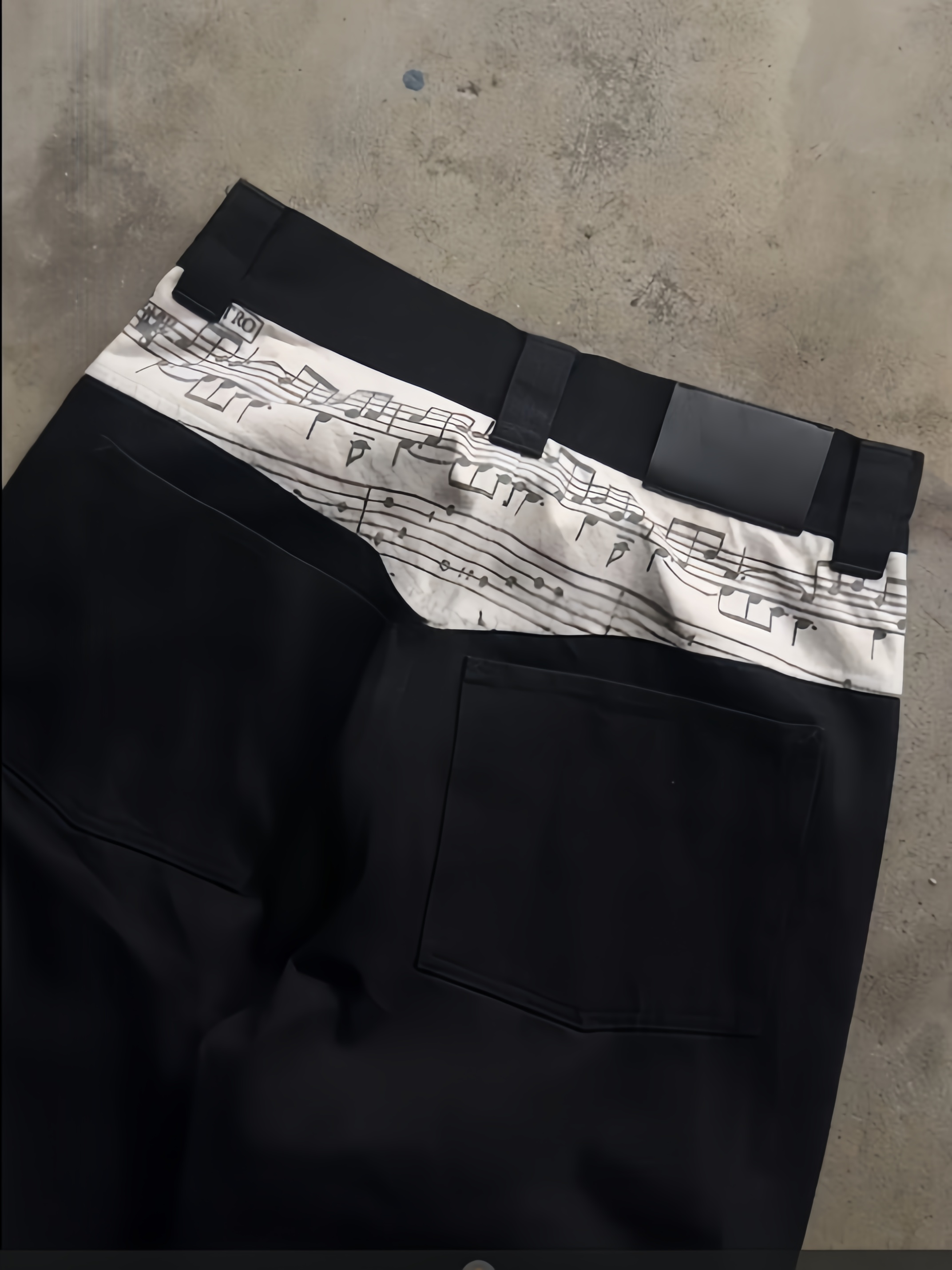 NOTE JET BLACK SELVEDGE DENIM