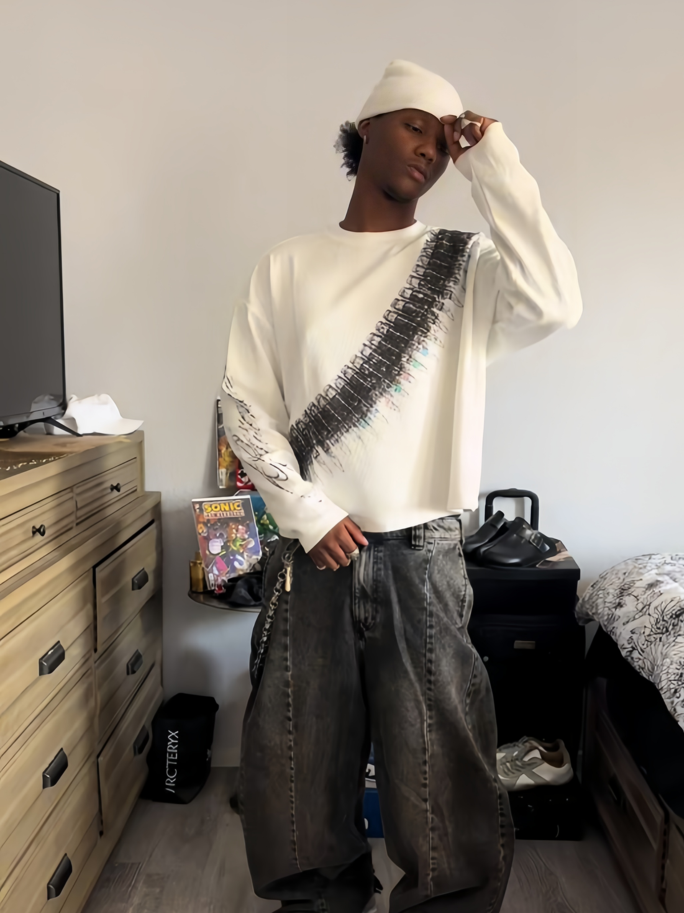 BULLET WAFFLE  LONG SLEEVE