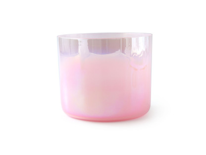 Pink Collection Ⅱ The Glazed Rainbow Iridescent Lacquer Crystal Singing Bowl