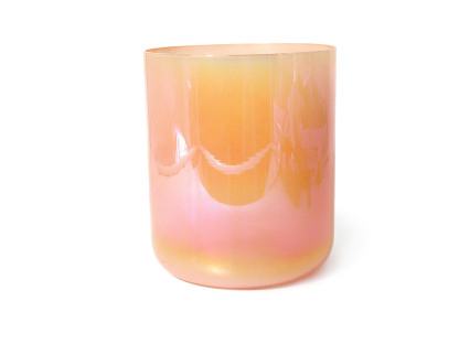 Red Collection The Glazed Rainbow Iridescent Lacquer Crystal Singing Bowl