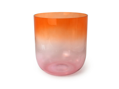 Red Collection The Glazed Rainbow Iridescent Lacquer Crystal Singing Bowl