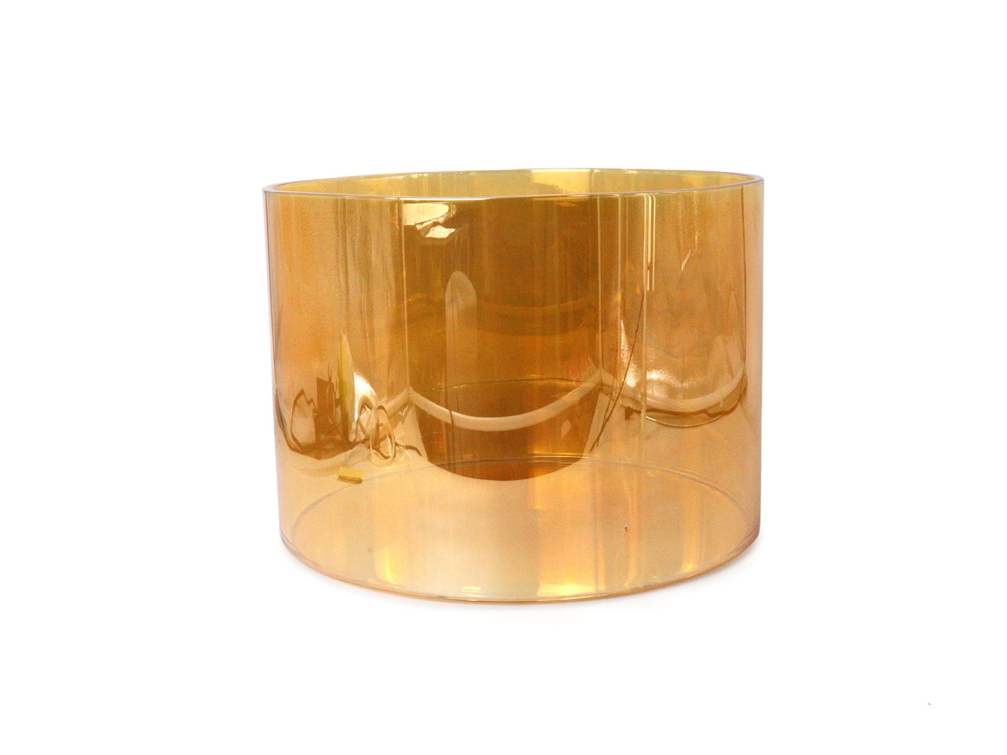 Orange Collection The Glazed Rainbow Iridescent Lacquer Crystal Singing Bowl