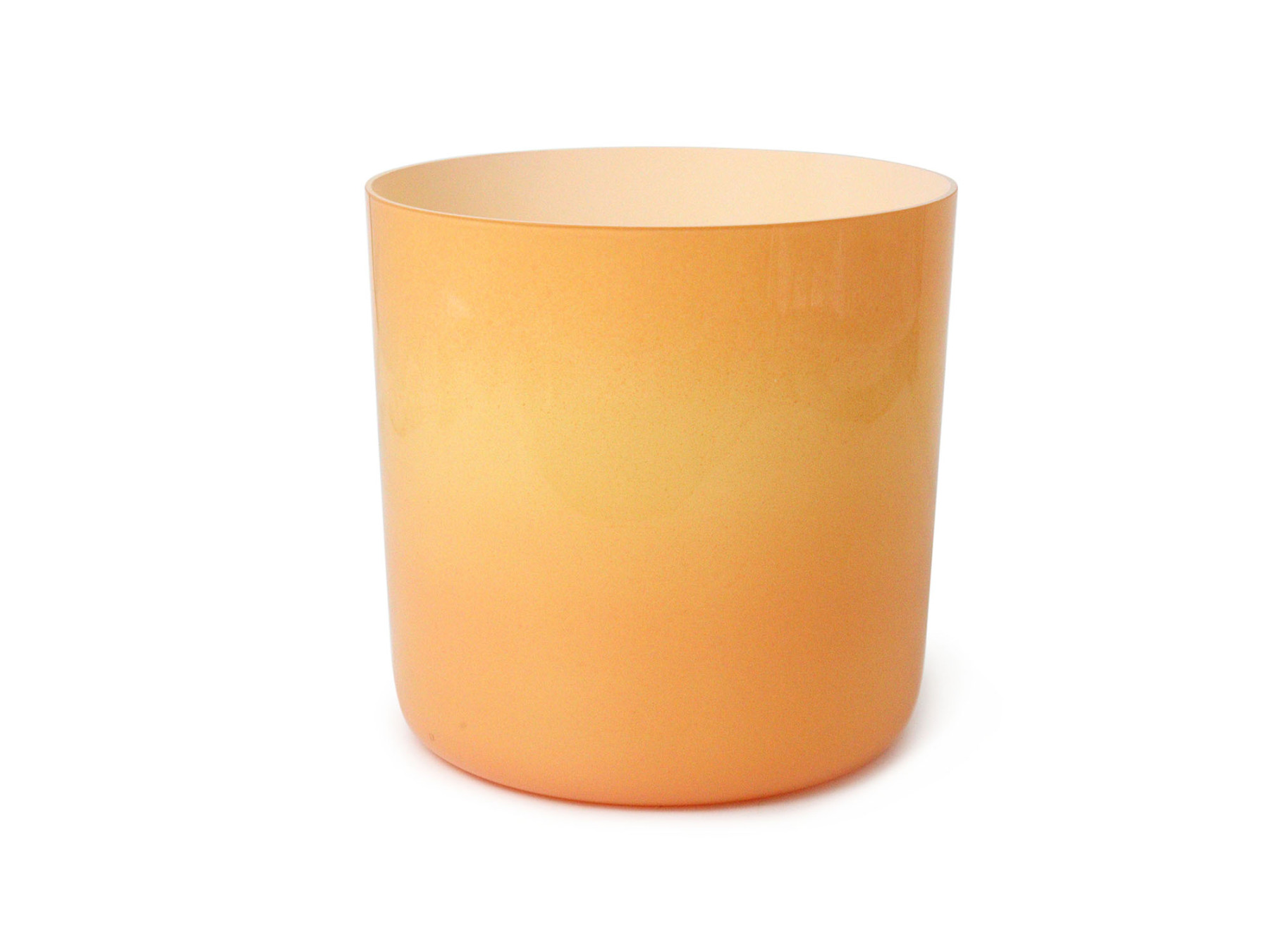 Orange Collection The Glazed Rainbow Iridescent Lacquer Crystal Singing Bowl