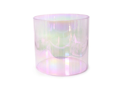 Purple Collection The Glazed Rainbow Iridescent Lacquer Crystal Singing Bowl