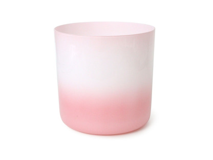 Pink Collection The Glazed Rainbow Iridescent Lacquer Crystal Singing Bowl