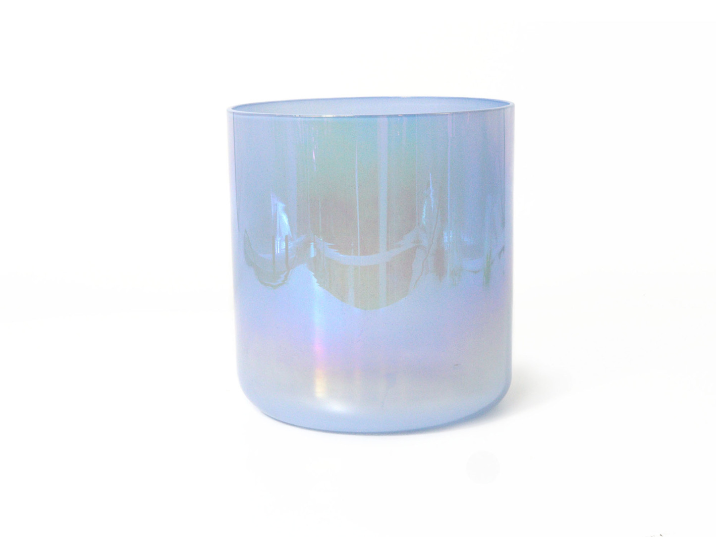 Purple Collection The Glazed Rainbow Iridescent Lacquer Crystal Singing Bowl
