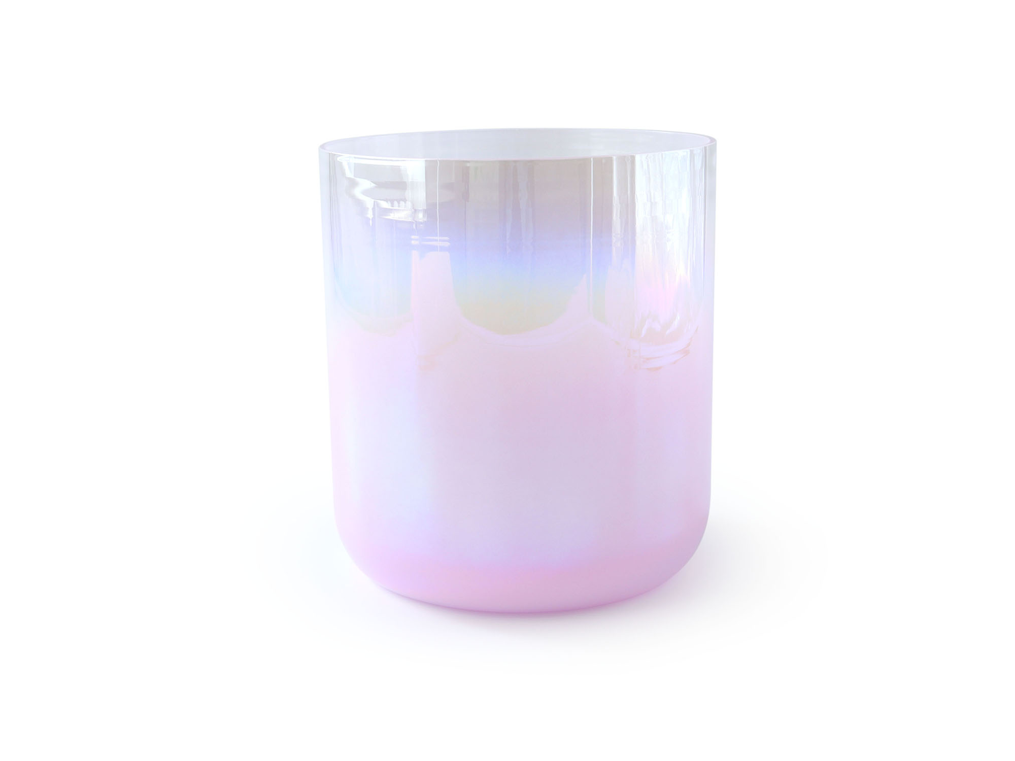 Purple Ⅱ Collection The Glazed Rainbow Iridescent Lacquer Crystal Singing Bowl