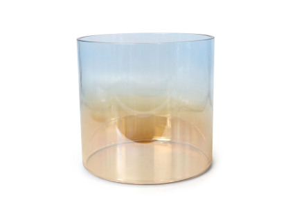 Blue Collection The Glazed Rainbow Iridescent Lacquer Crystal Singing Bowl