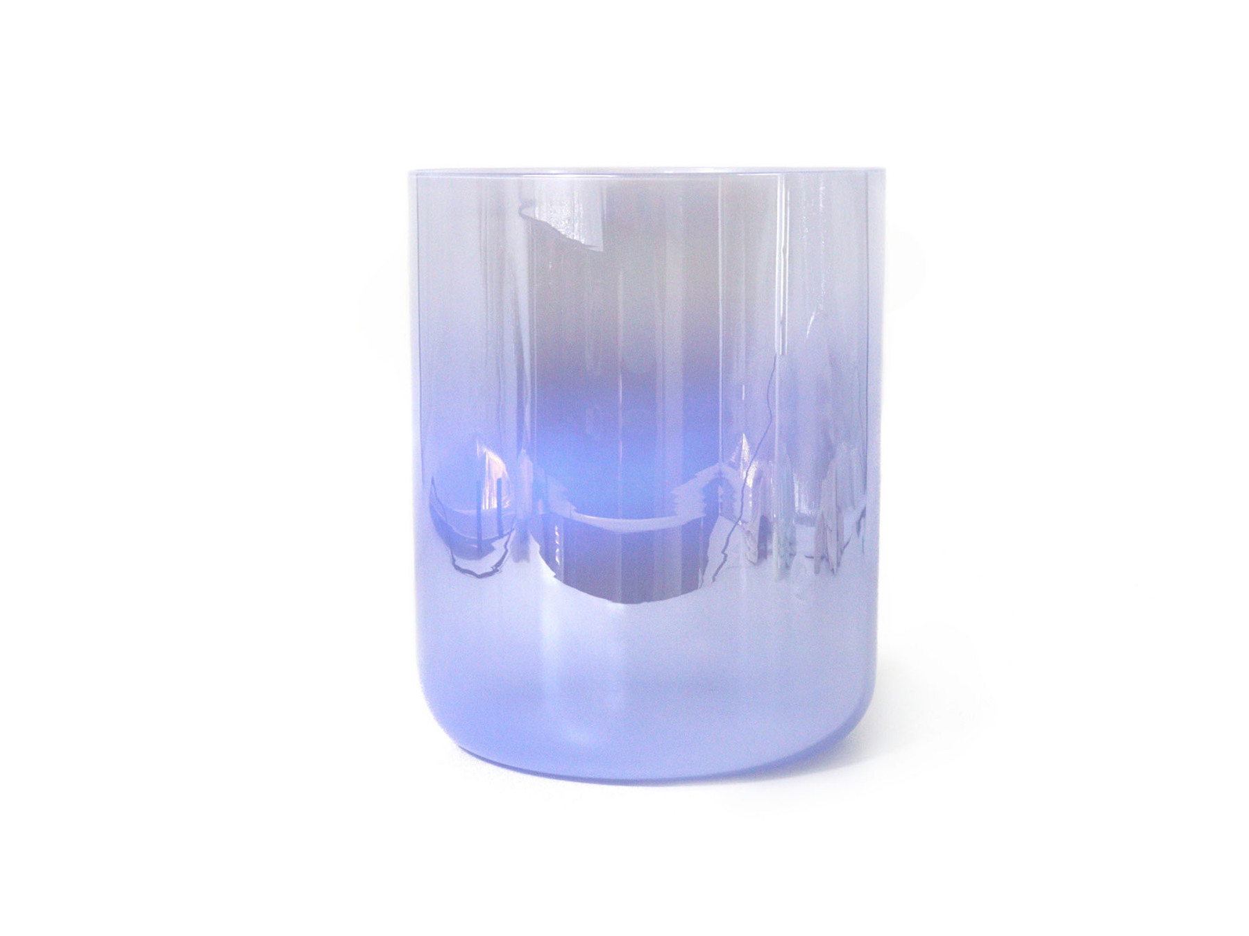 Blue Ⅱ Collection The Glazed Rainbow Iridescent Lacquer Crystal Singing Bowl
