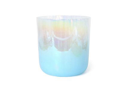 Blue Ⅱ Collection The Glazed Rainbow Iridescent Lacquer Crystal Singing Bowl