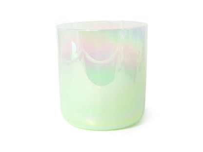 Green Ⅱ Collection The Glazed Rainbow Iridescent Lacquer Crystal Singing Bowl