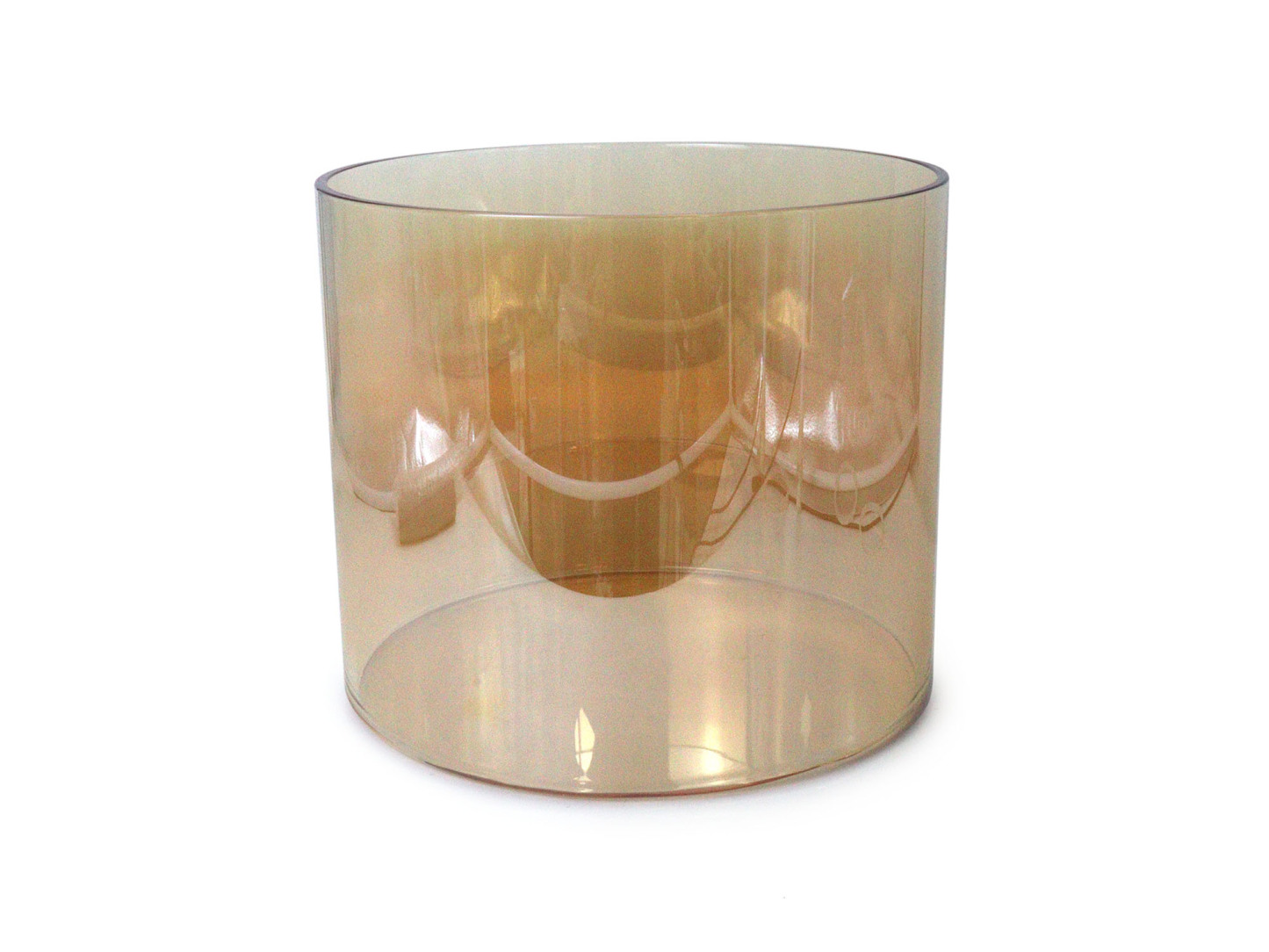 Tea Brown Crystal Singing Bowl