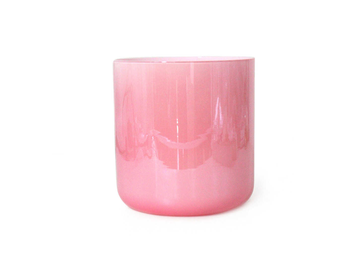 Pink Collection Ⅱ The Glazed Rainbow Iridescent Lacquer Crystal Singing Bowl