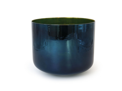The Mirror-Sheen Iridescent Lacquer Crystal Singing Bowl