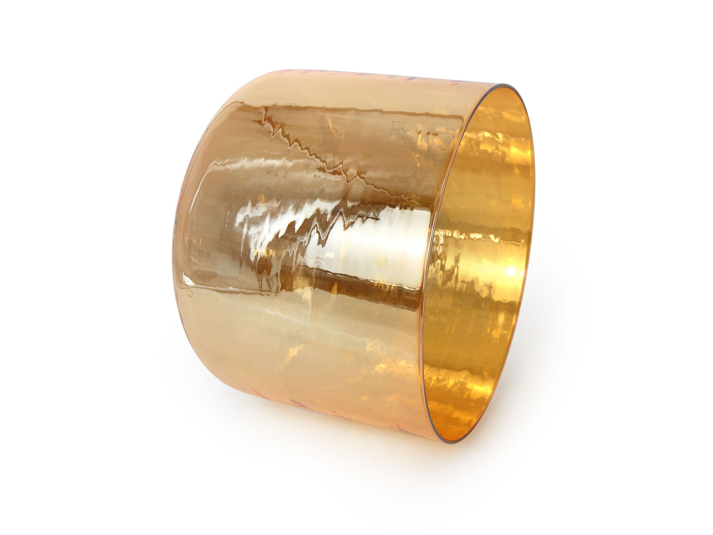 Tea Brown Crystal Singing Bowl
