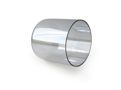 Grey Clear Crystal Singing Bowl