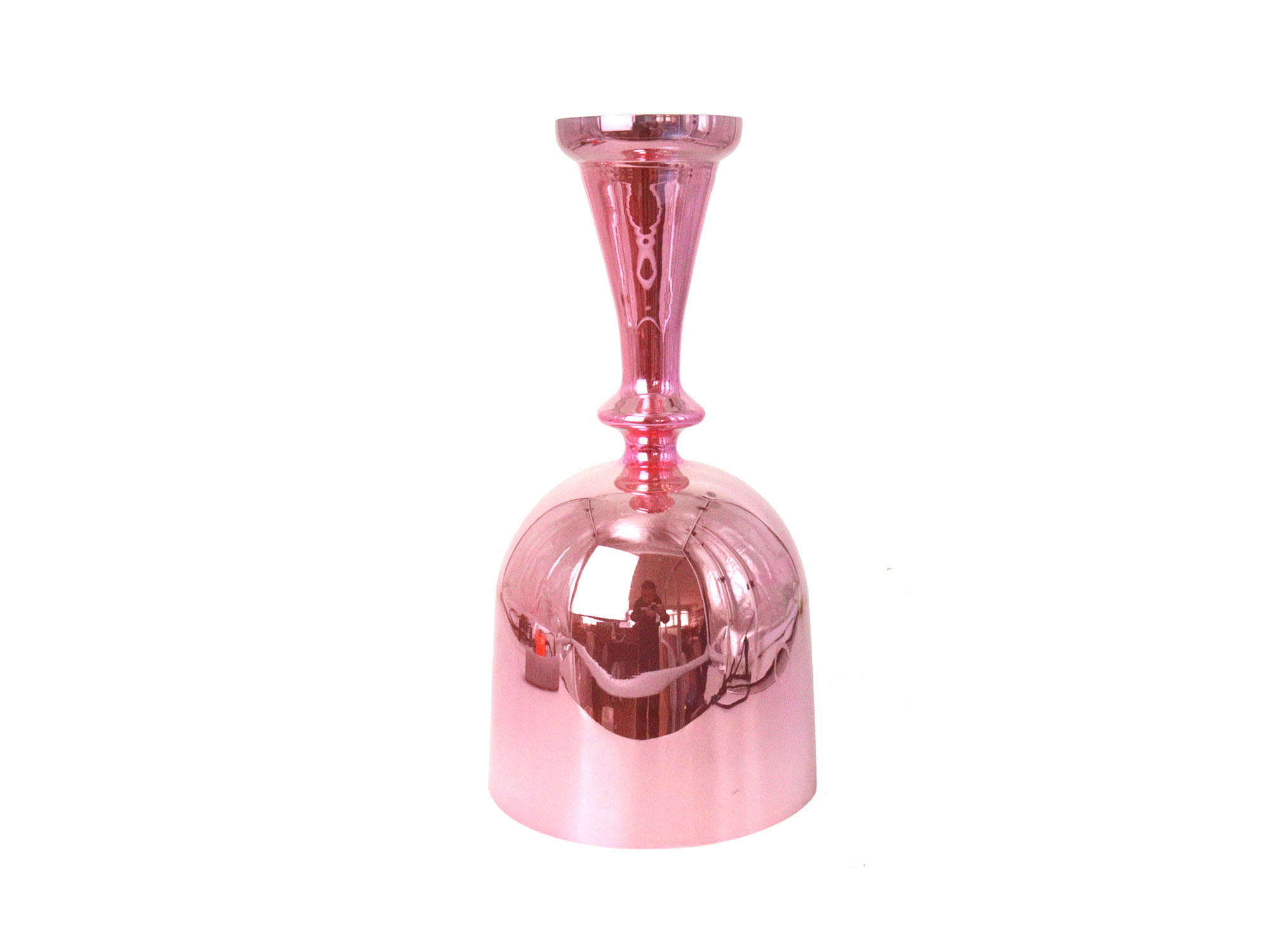Pink Gradient Handheld Alchemy Crystal Singing Bowl (Chalice Style)