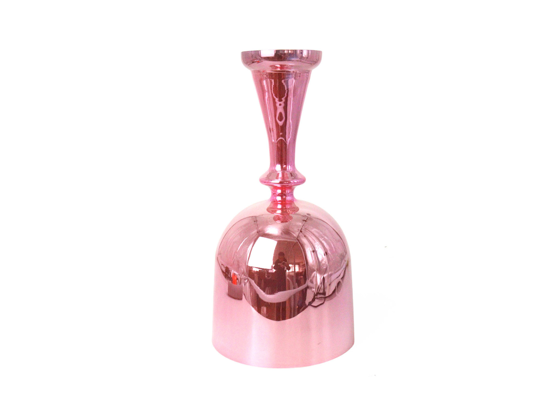 Pink Gradient Handheld Alchemy Crystal Singing Bowl (Chalice Style)