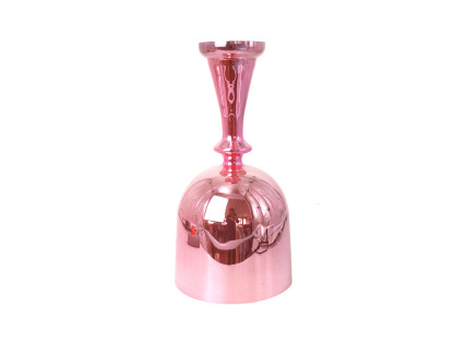 Pink Gradient Handheld Alchemy Crystal Singing Bowl (Chalice Style)