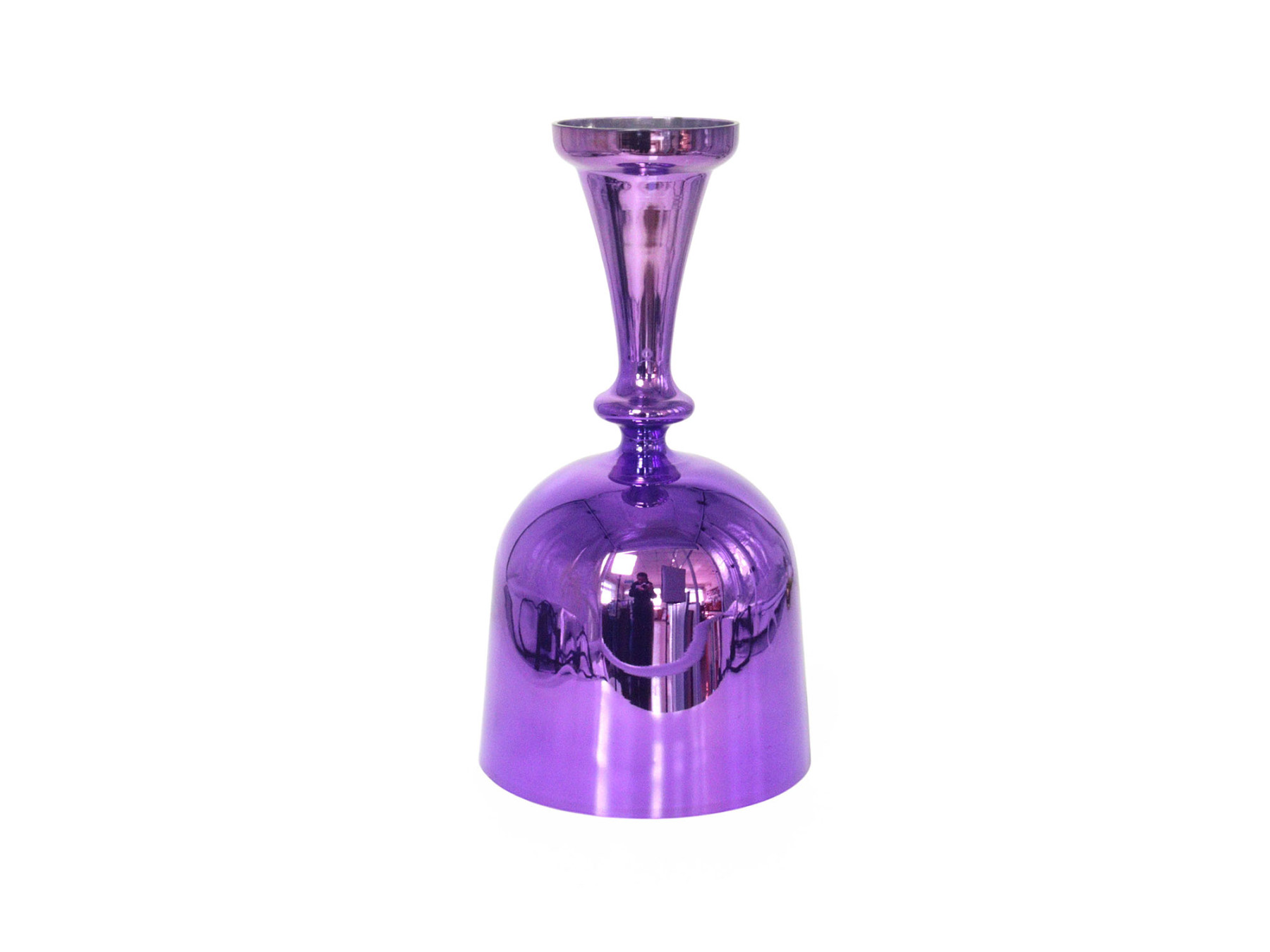 Purple Handheld Alchemy Crystal Singing Bowl (Chalice Style)