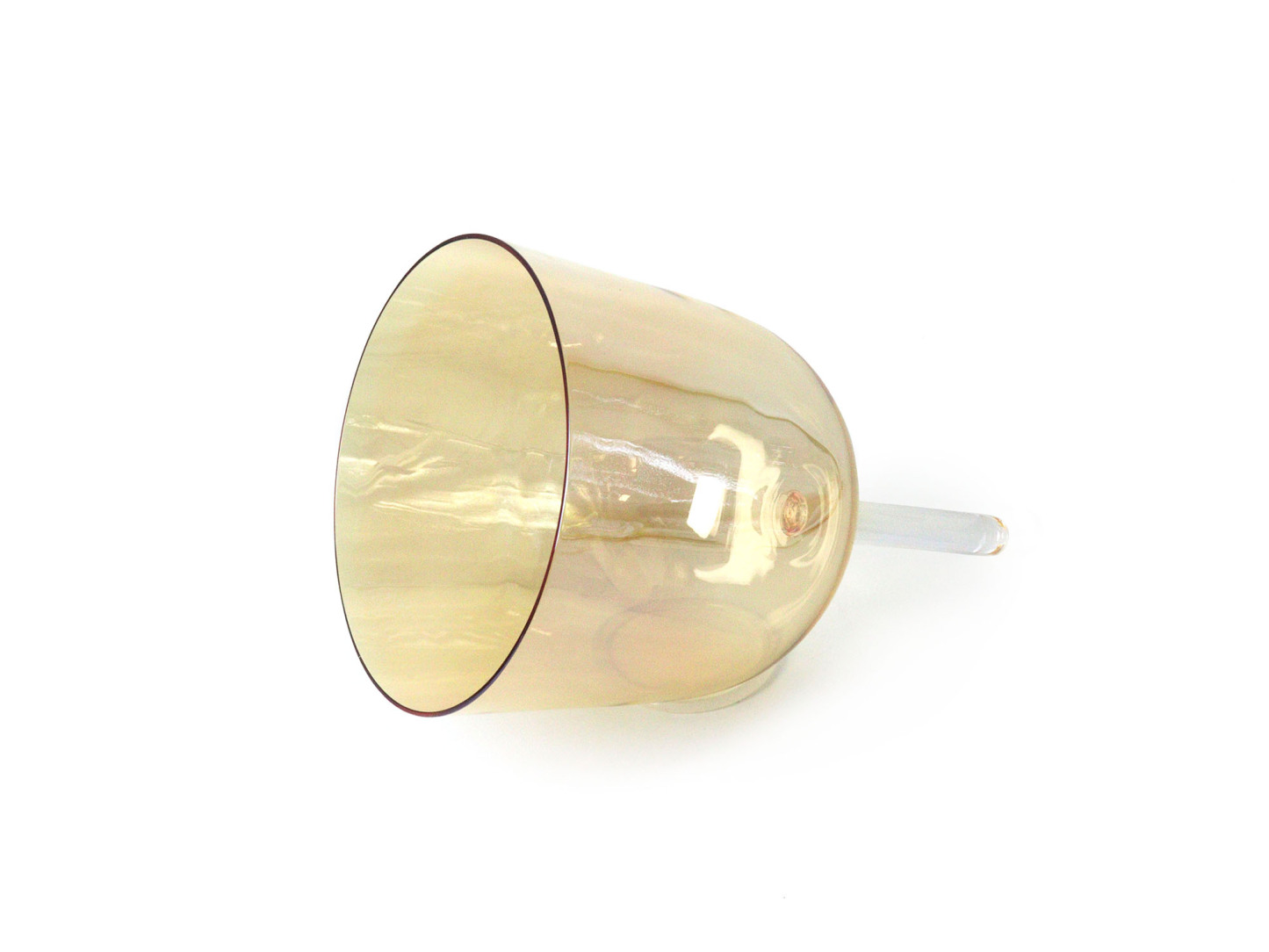 The Smooth Glide Iridescent Lacquer Handheld Crystal Singing Bowl (Practitioner)
