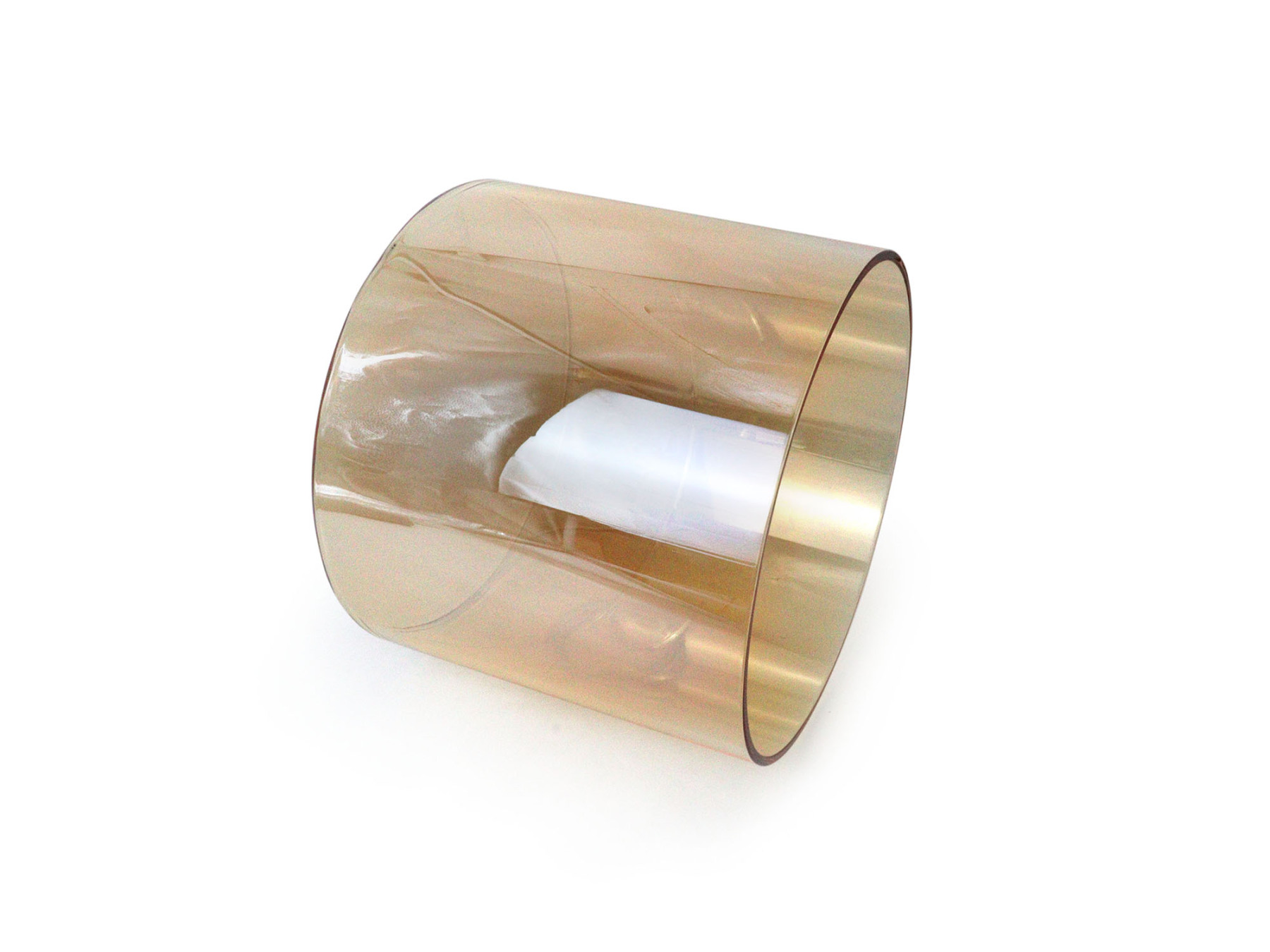 Tea Brown Crystal Singing Bowl