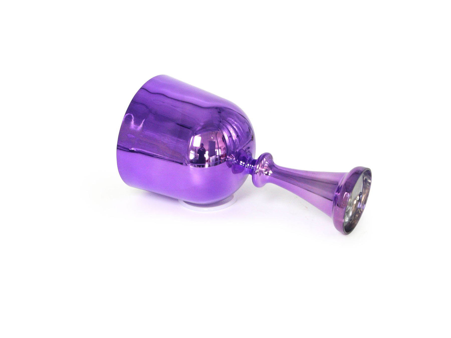 Purple Handheld Alchemy Crystal Singing Bowl (Chalice Style)
