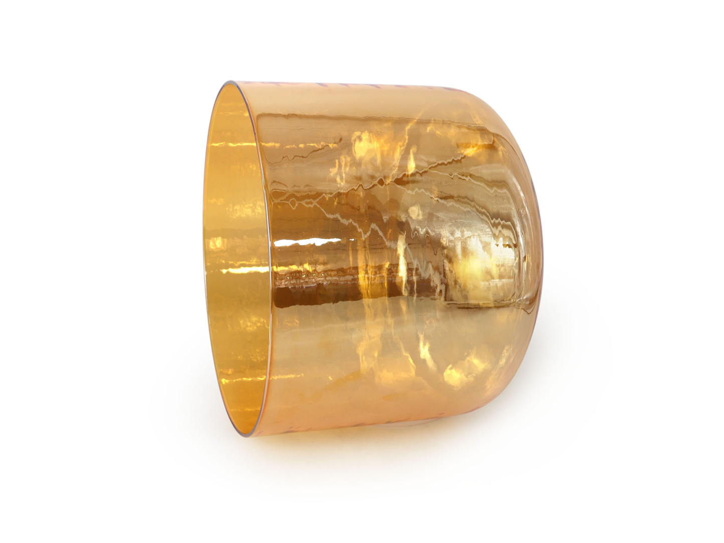Tea Brown Crystal Singing Bowl