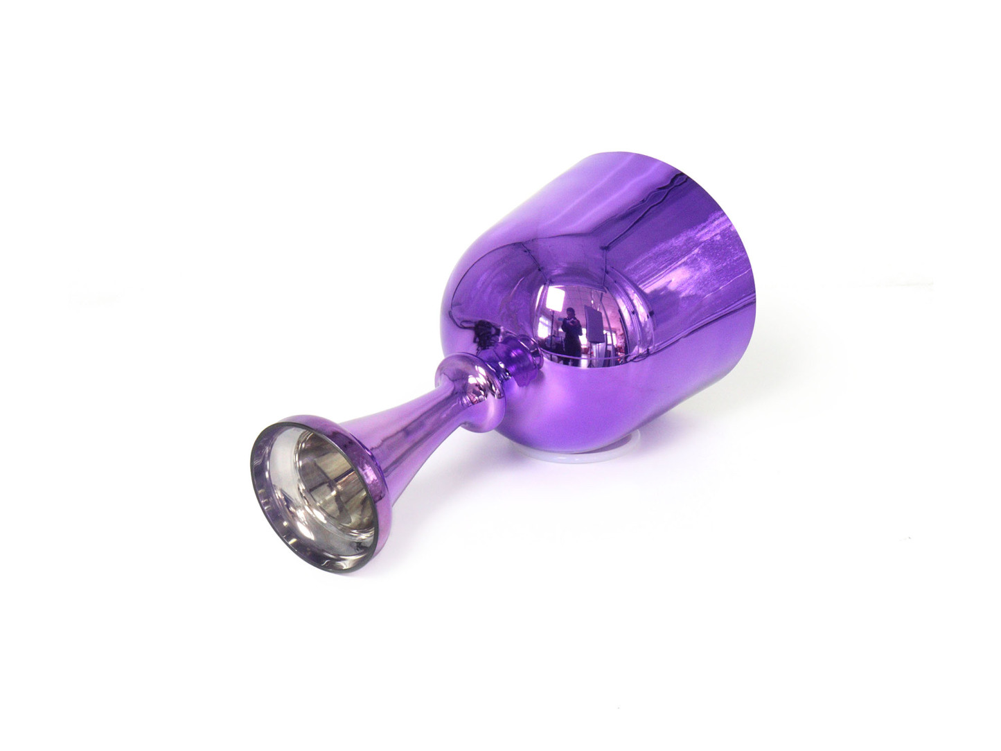Purple Handheld Alchemy Crystal Singing Bowl (Chalice Style)