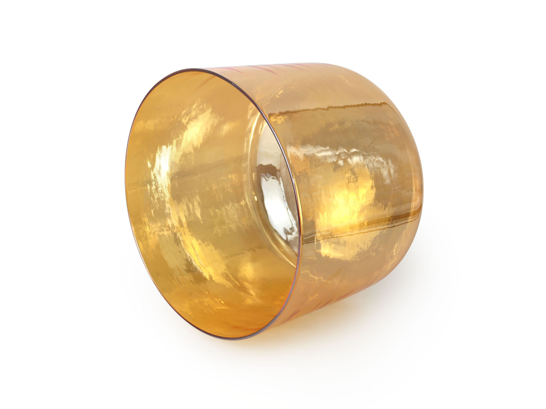 Tea Brown Crystal Singing Bowl