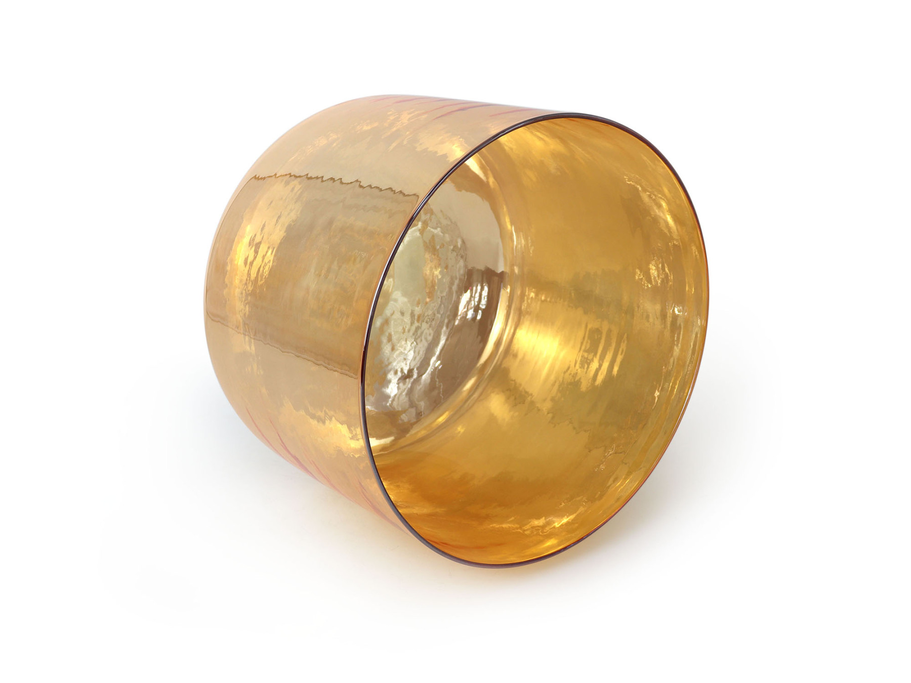 Tea Brown Crystal Singing Bowl