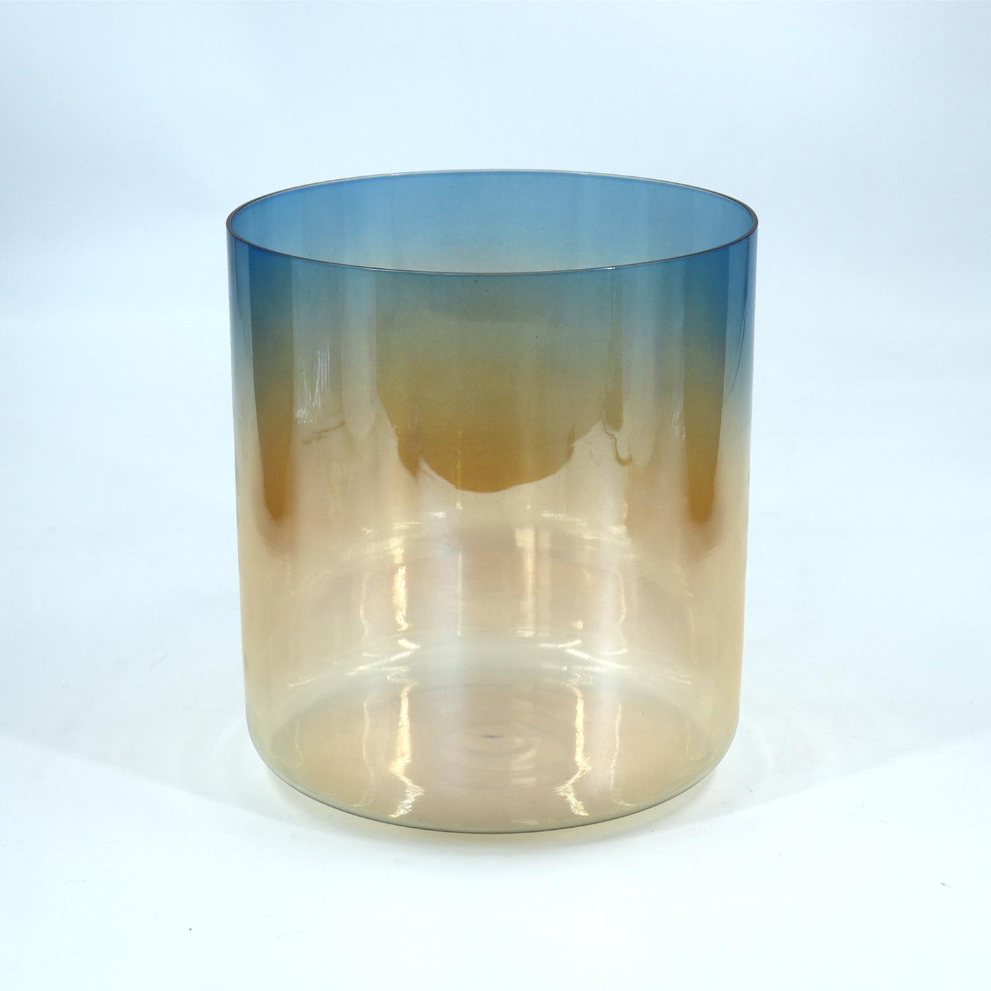 Champagne The Glazed Rainbow Iridescent Lacquer Crystal Singing Bowl