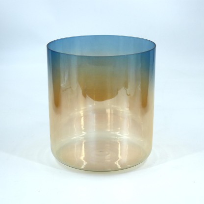 Champagne The Glazed Rainbow Iridescent Lacquer Crystal Singing Bowl
