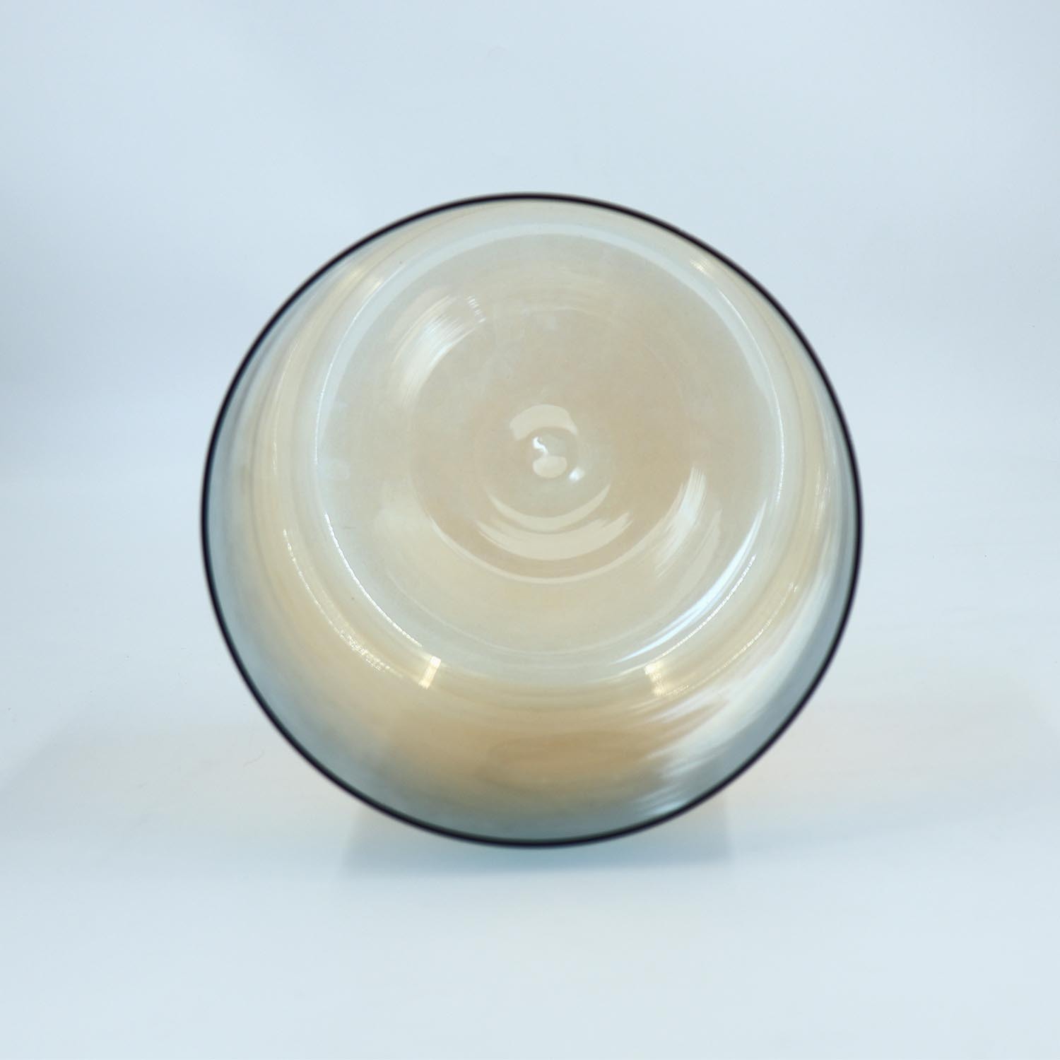 Champagne The Glazed Rainbow Iridescent Lacquer Crystal Singing Bowl