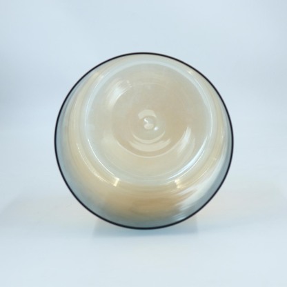 Champagne The Glazed Rainbow Iridescent Lacquer Crystal Singing Bowl