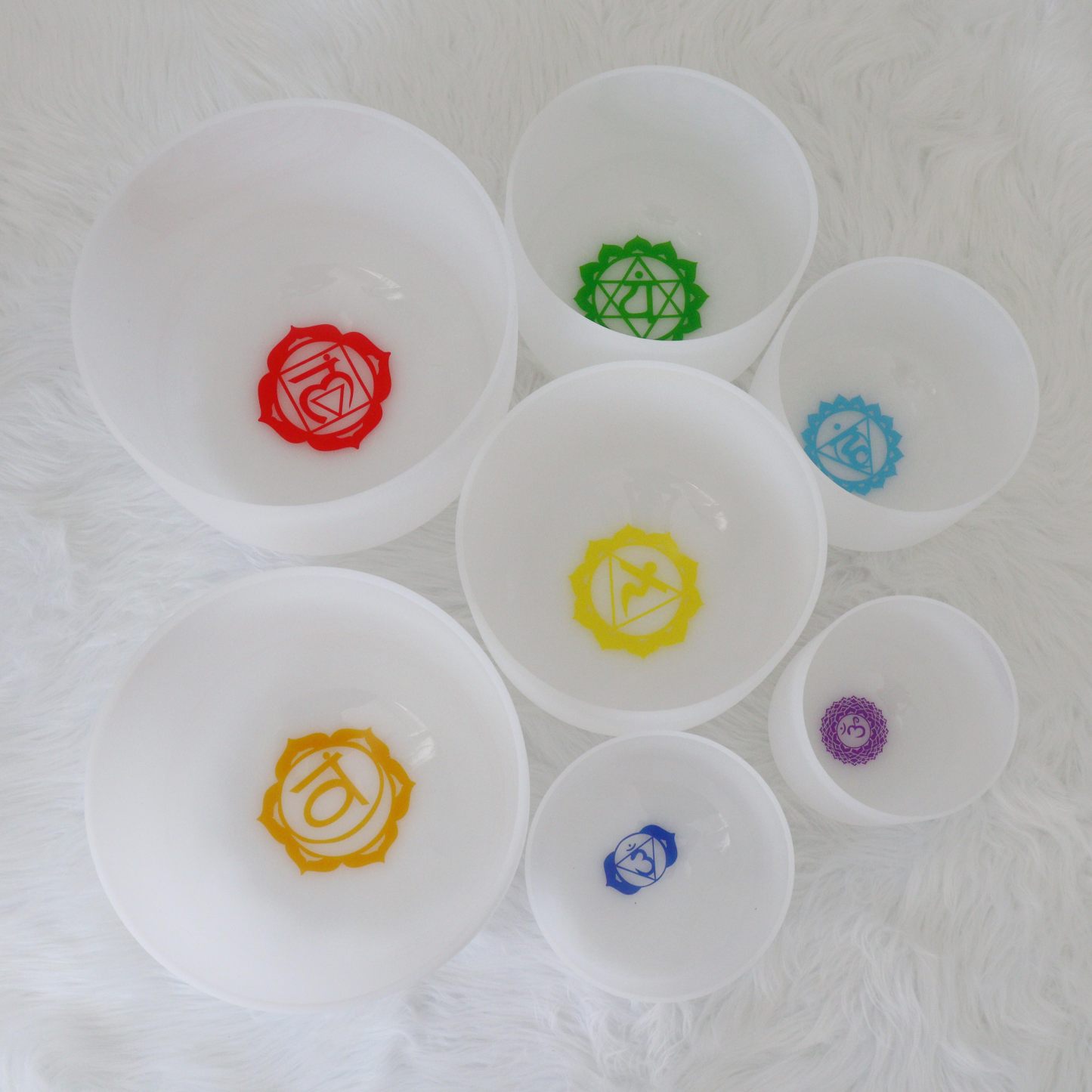 Ombre Collection Crystal Singing Bowl
