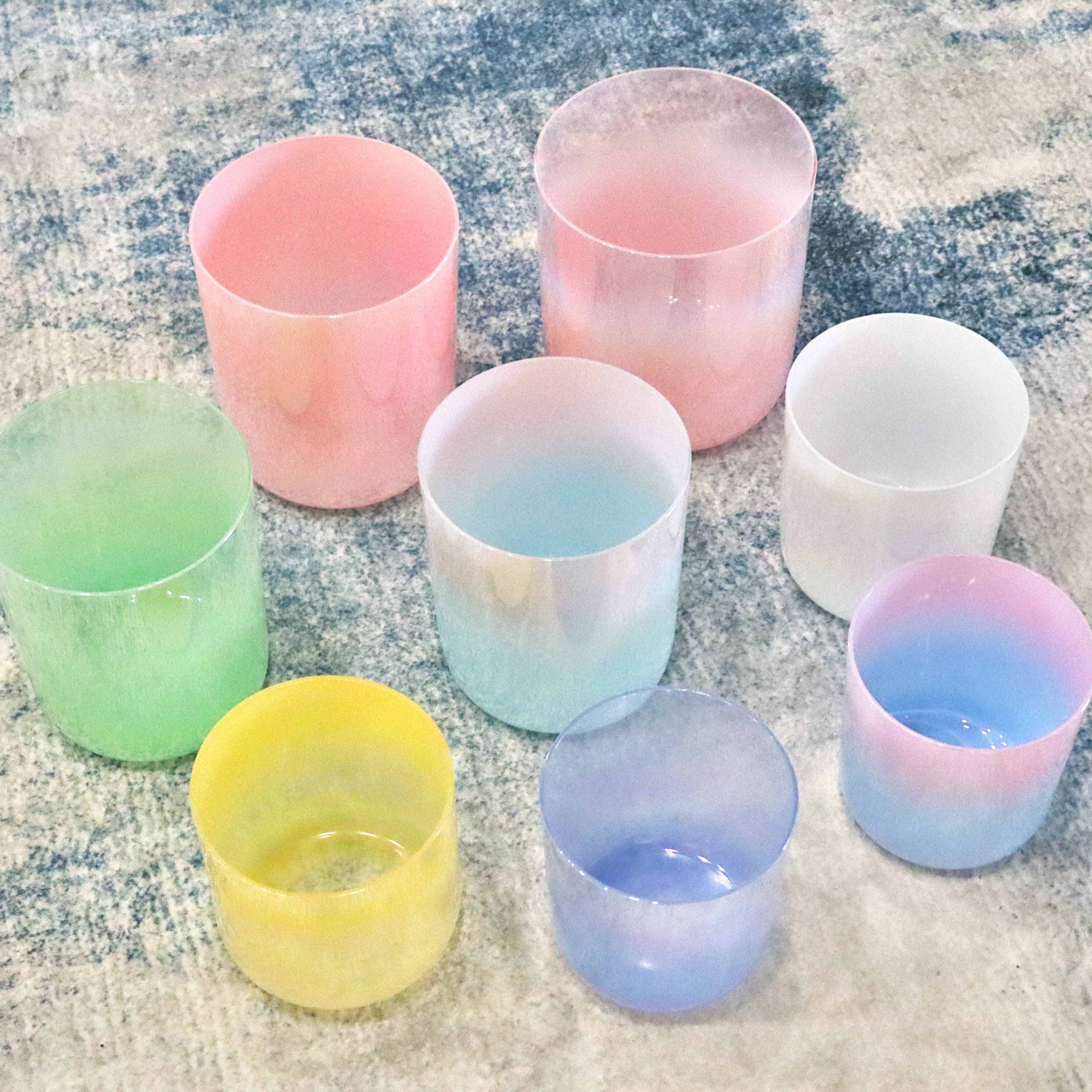 Alchemy Crystal Singing Bowls | Classic 7-Chakra Set