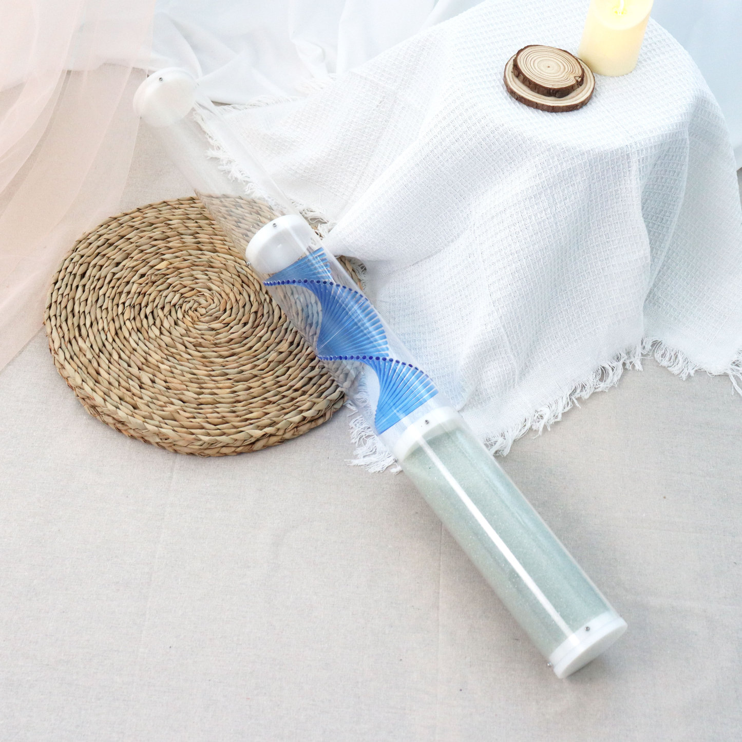 Premium Blue Rain Stick 