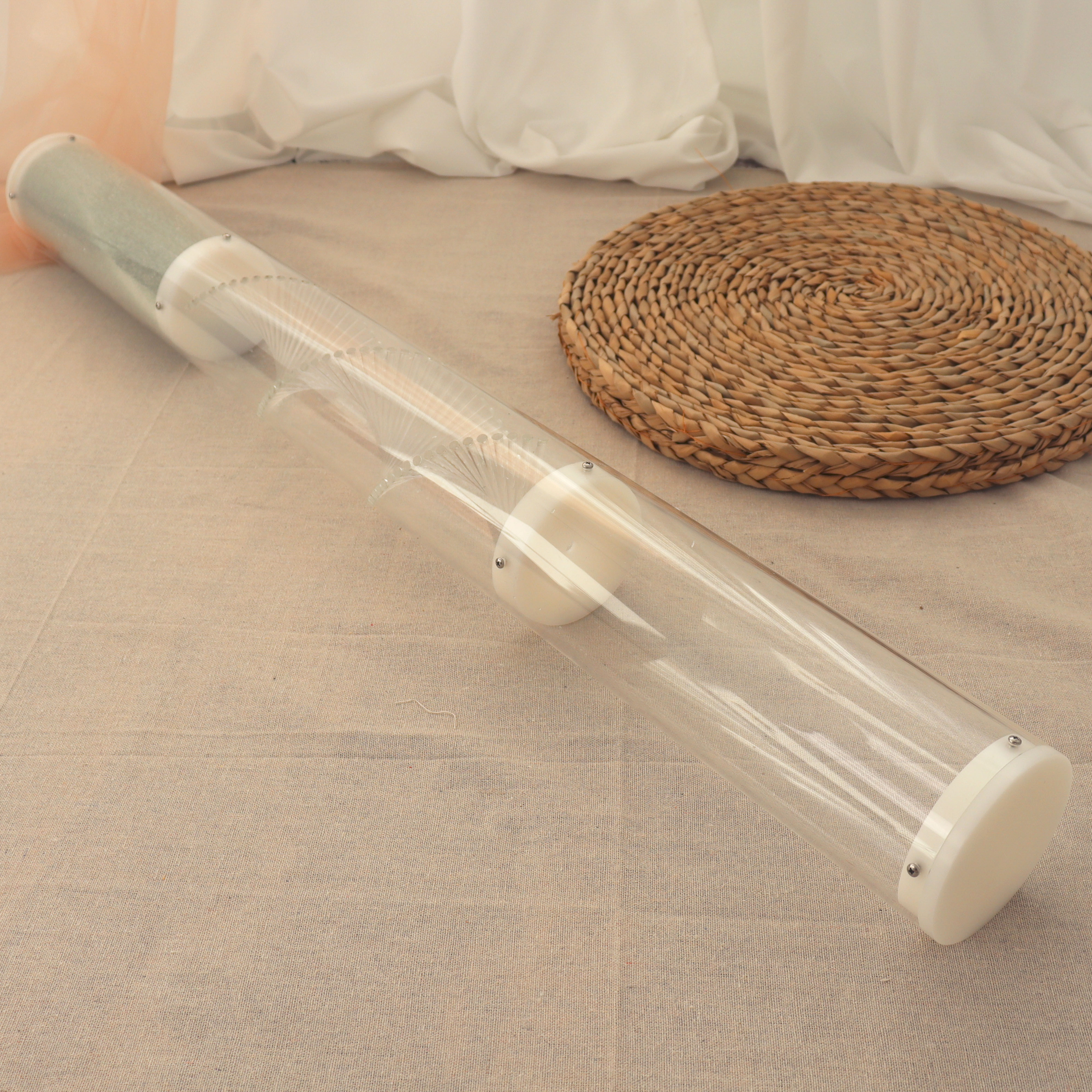 Premium White Rain Stick