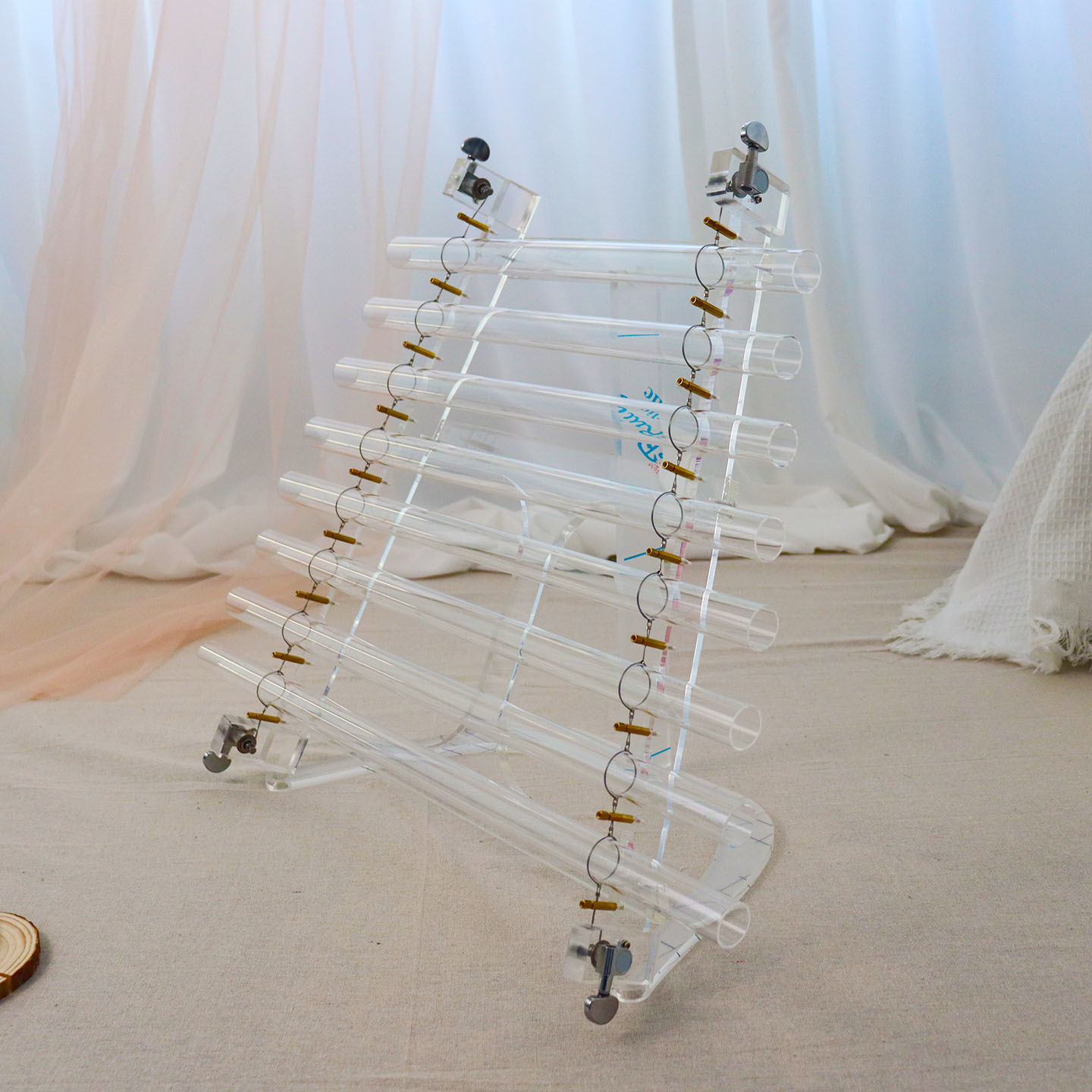 Clear Crystal Harp