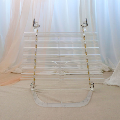 Clear Crystal Harp