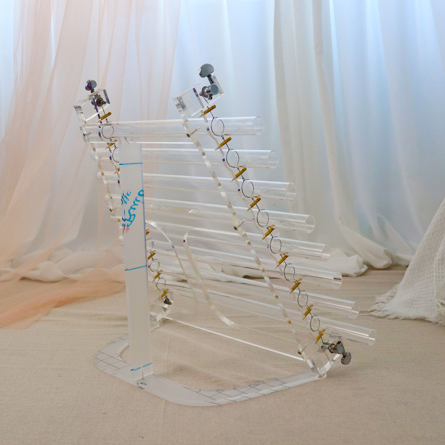 Clear Crystal Harp
