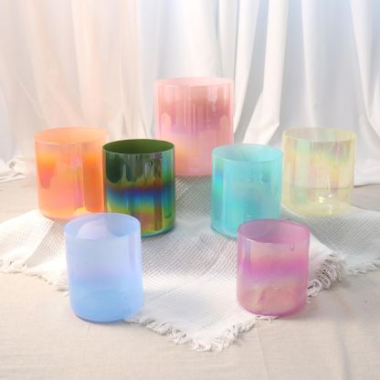 Alchemy Crystal Singing Bowls | Classic 7-Chakra Set