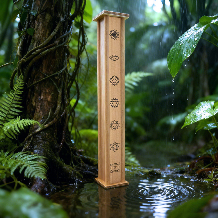 Sustain Rainstick, Free-standing design for hands-free use.