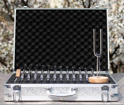 Premium Crystal Tuning Fork Set