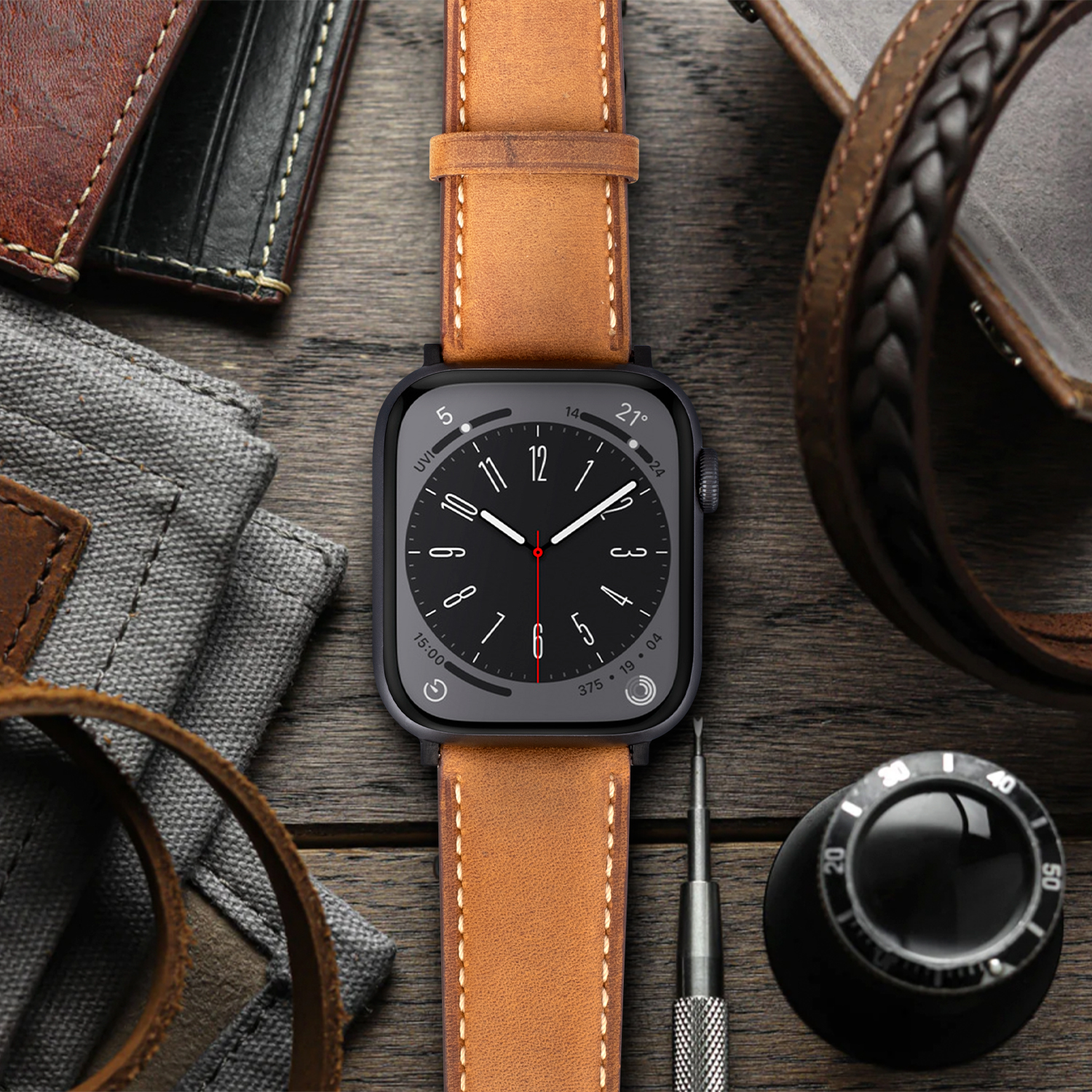 Apple Watch疯马凤尾表带