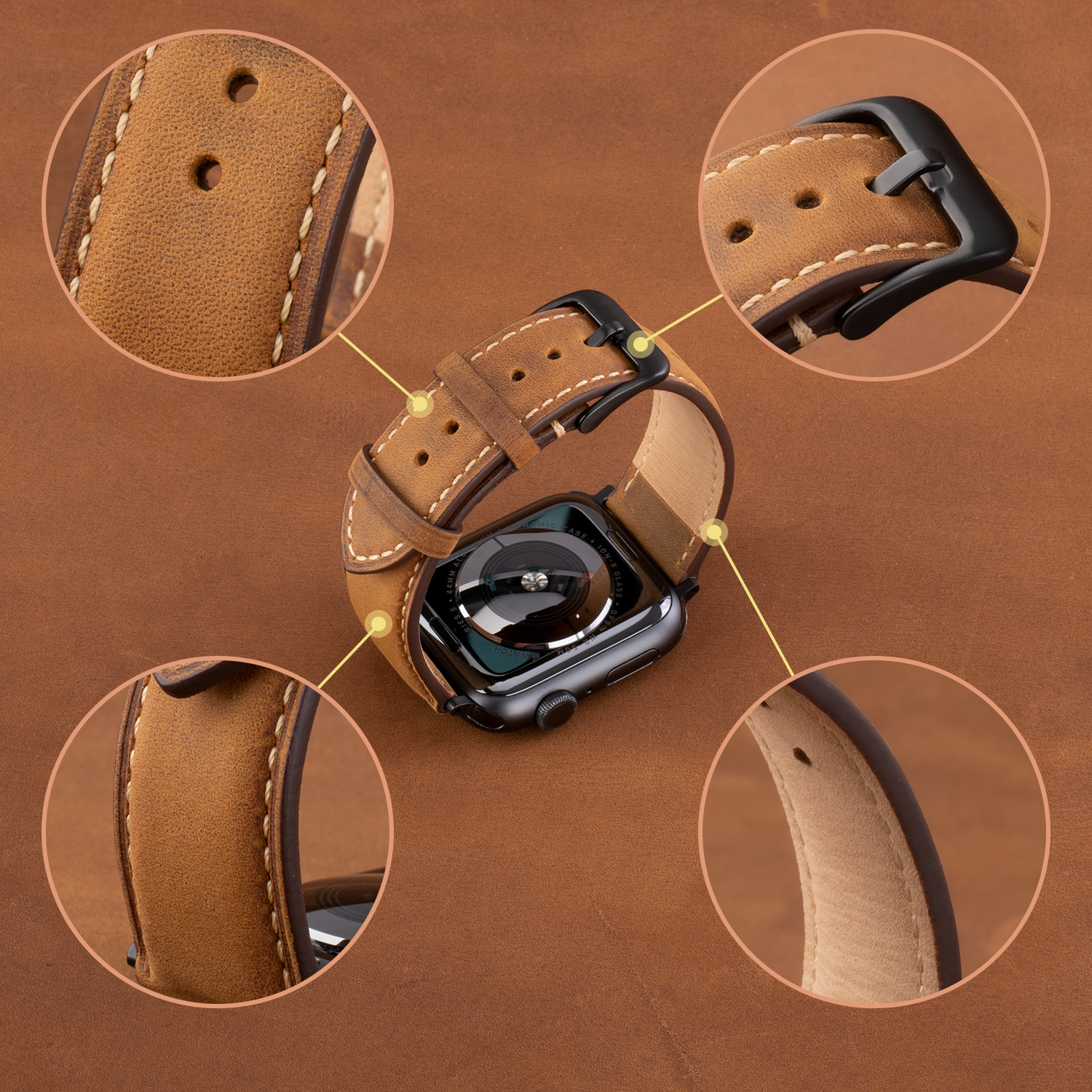 Apple Watch疯马凤尾表带