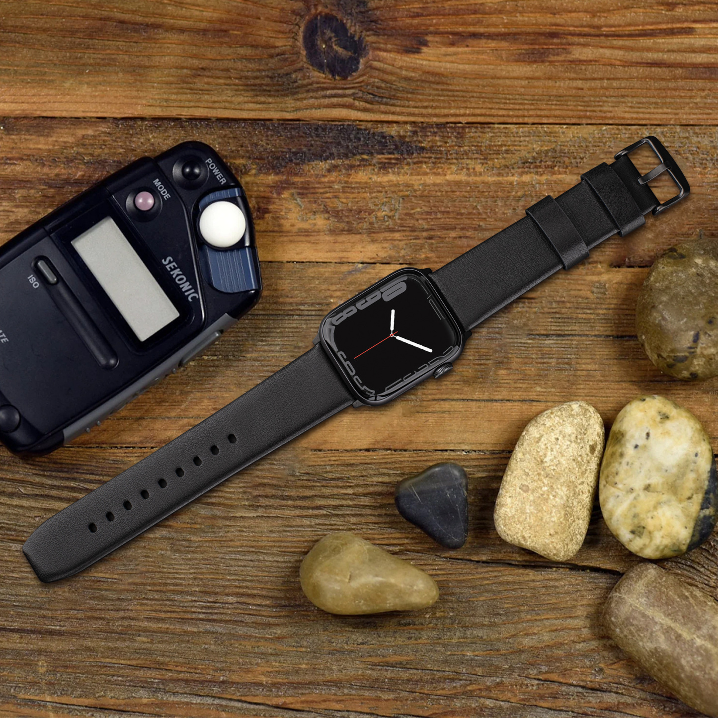 Apple Watch小牛皮方尾表带