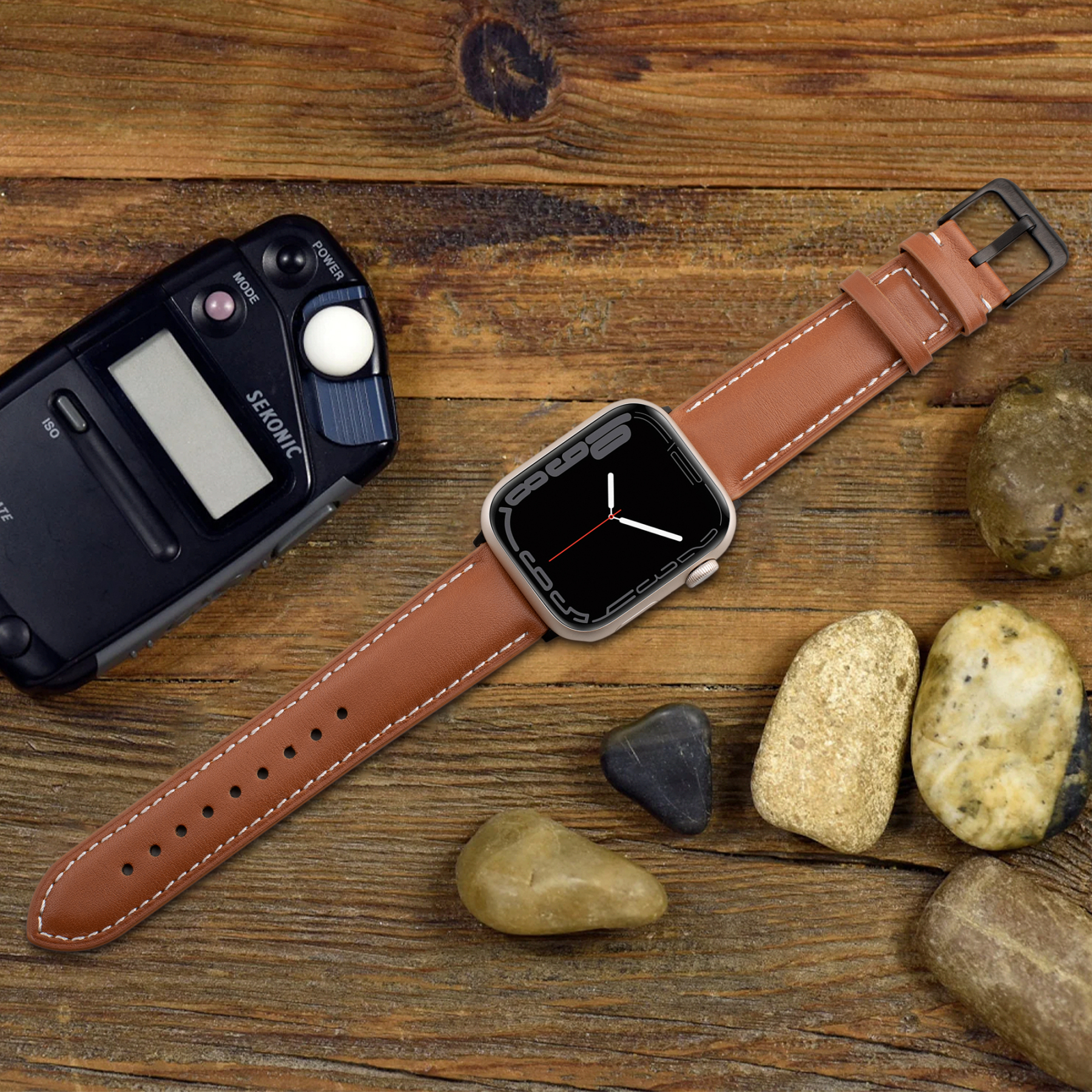 Apple Watch小牛皮凤尾表带