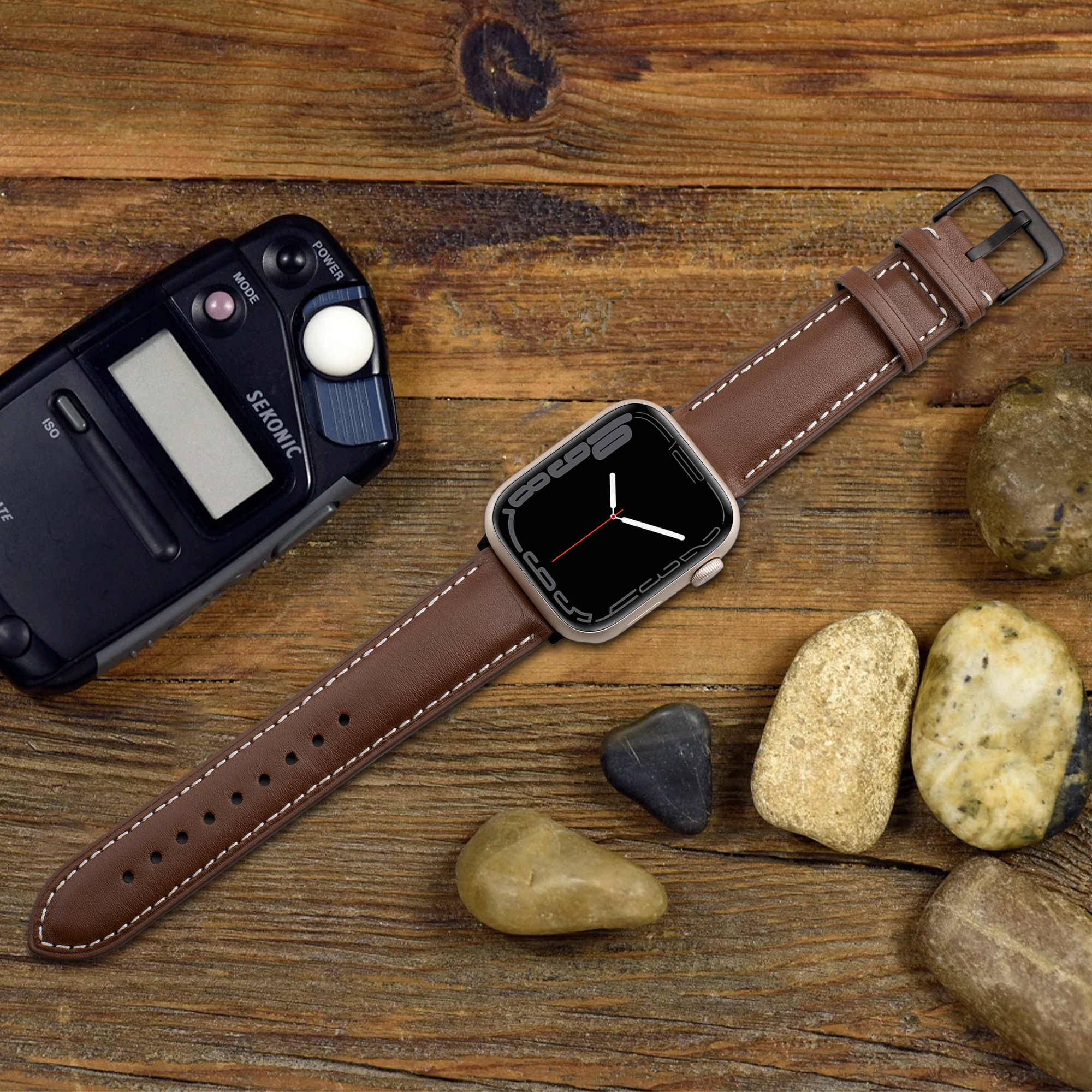 Apple Watch小牛皮凤尾表带